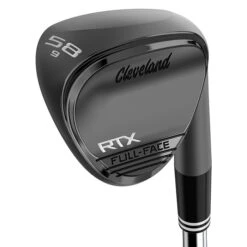 Cleveland RTX Full Face Black Satin Wedge